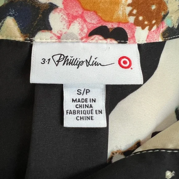 3.1 Phillip Lim for Target Floral Blouse‎ Size NWOT - Picture 10 of 11